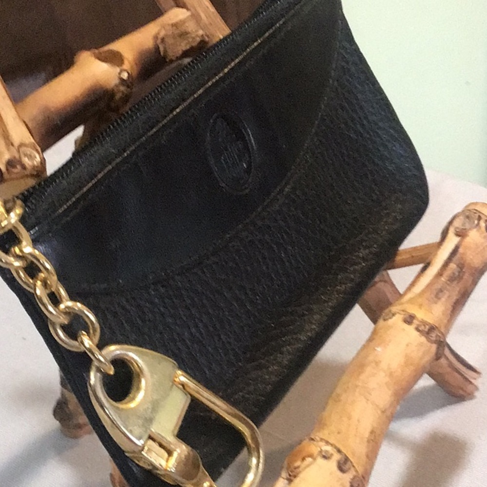 Vintage Marc Cross Card Holder with Lock chain clip - Picture 2 of 8